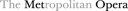 Logo of The Metropolitan Opera